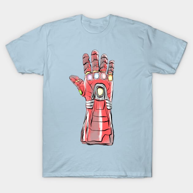 Nano Gauntlet T-Shirt by jayakbariart